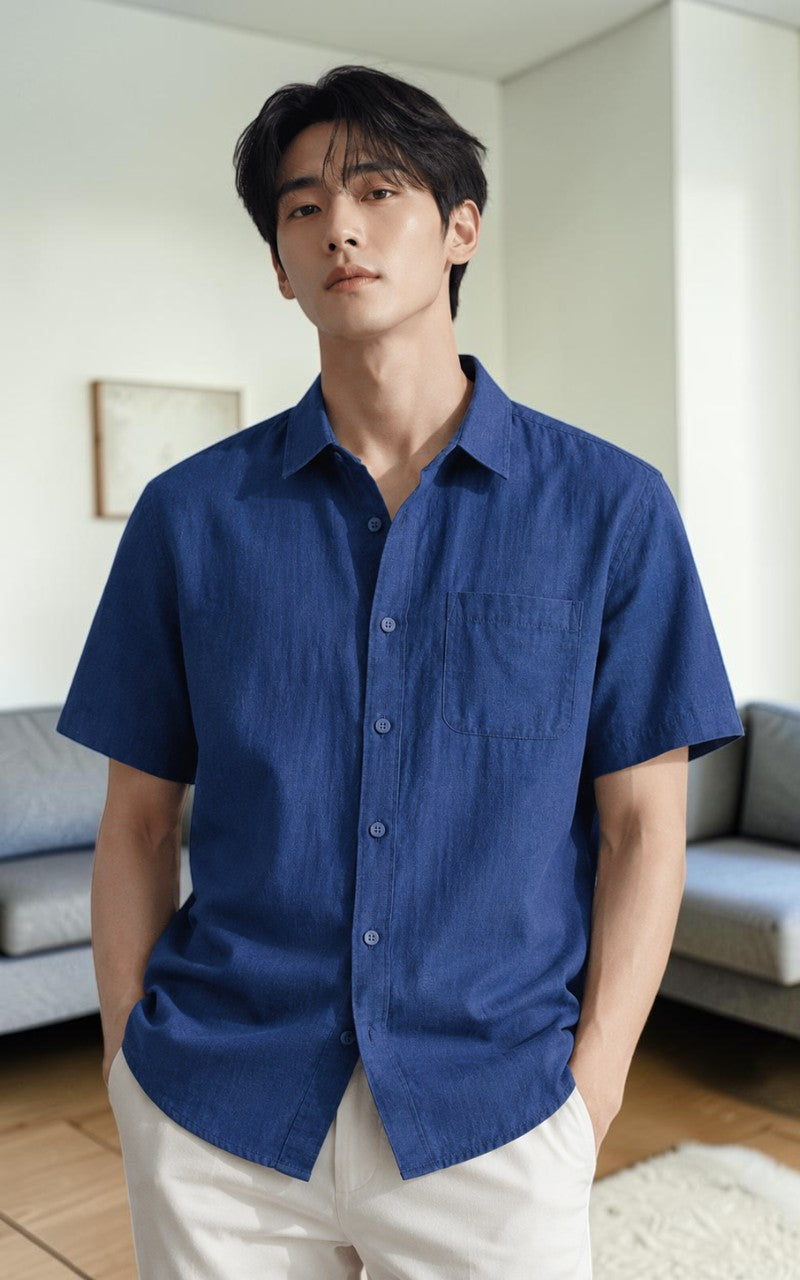 Breathable Short Sleeve Casual Essential