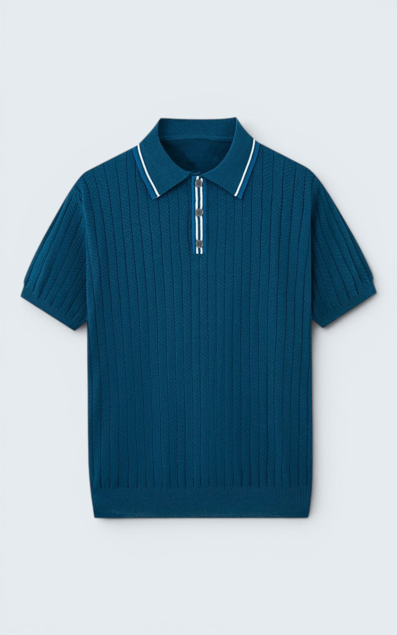 Caspian Knit Polo Shirt