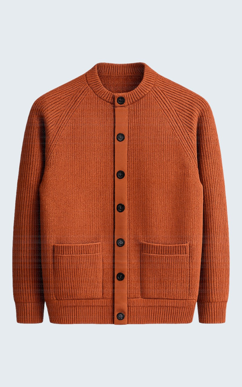 Men’s Knit Cardigan Sweater Jacket