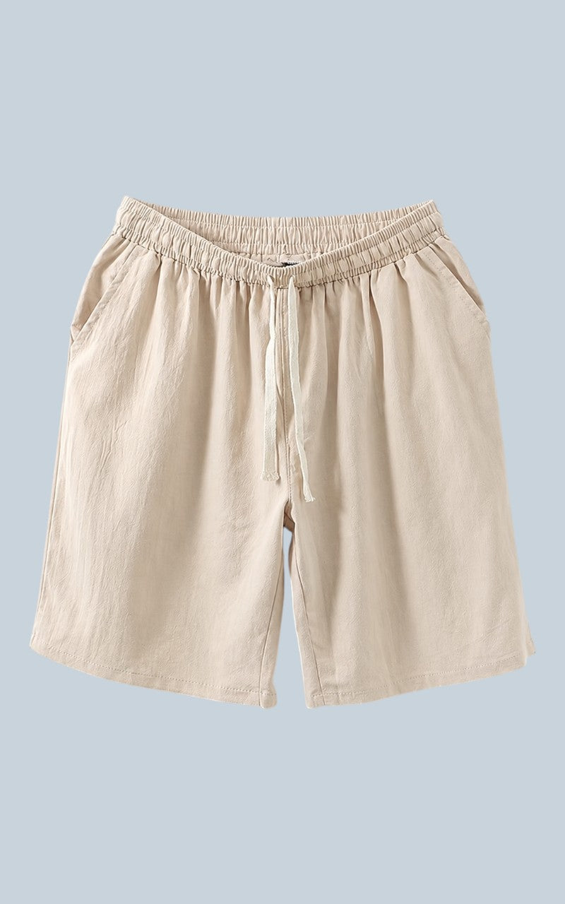 Men's Summer Linen Blend Shorts