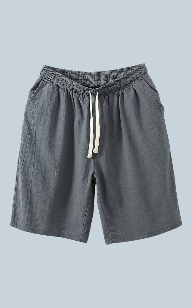 Men's Summer Linen Blend Shorts