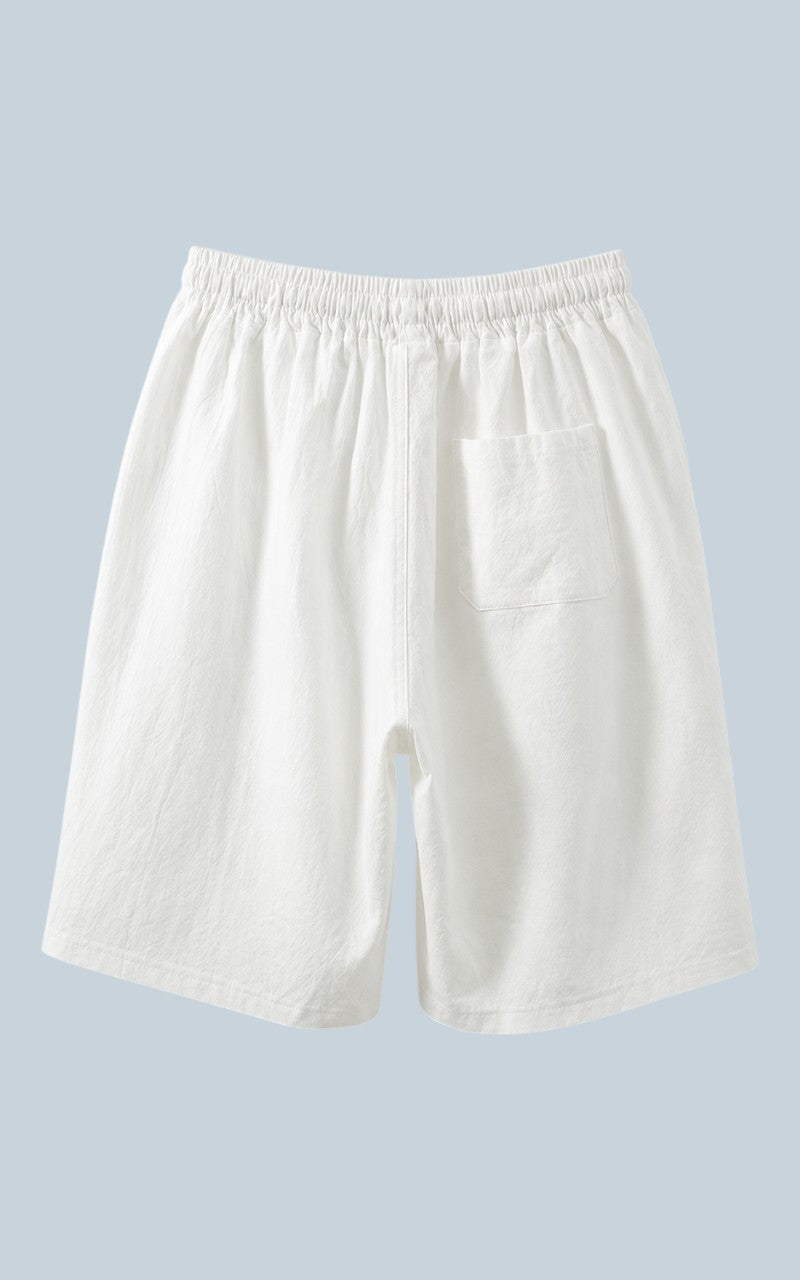 Men's Summer Linen Blend Shorts