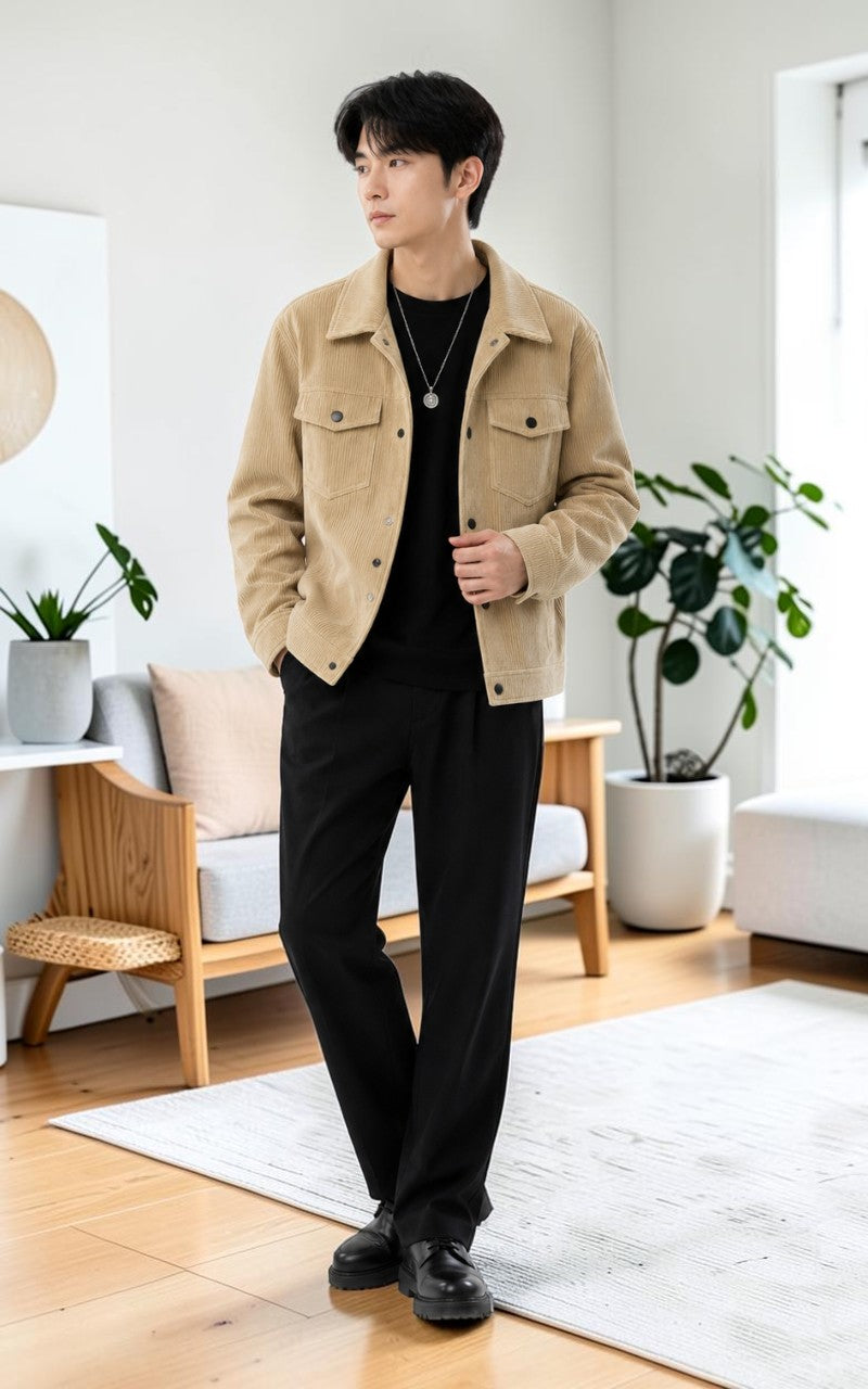 Men’s Corduroy Trucker Jacket