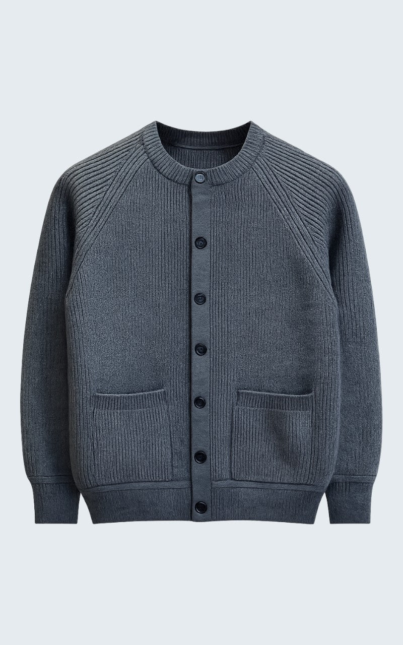 Men’s Knit Cardigan Sweater Jacket