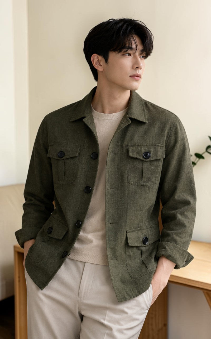 Men’s Retro Safari Jacket