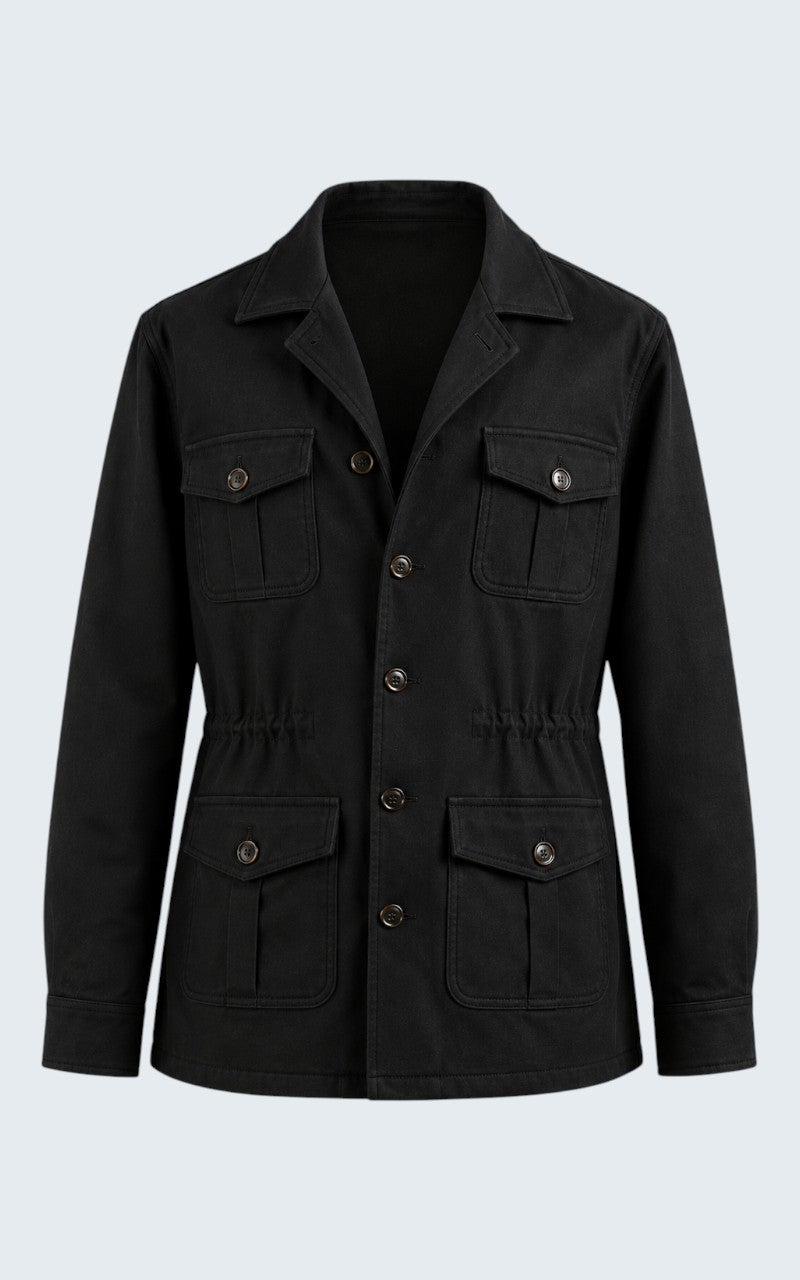Men’s Retro Suede Workwear Jacket