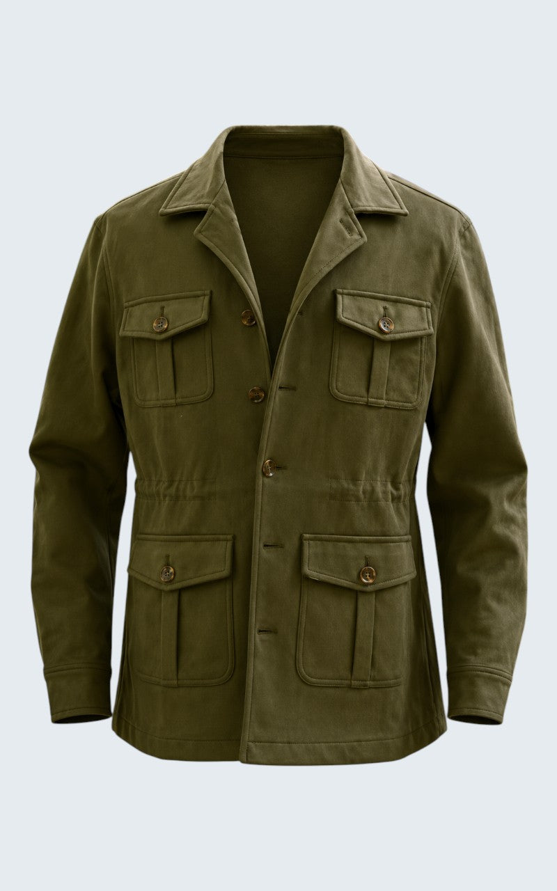 Men’s Retro Suede Workwear Jacket