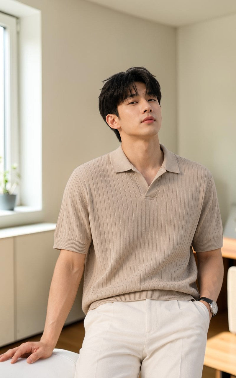 Modern Clean-Fit Polo Shirt