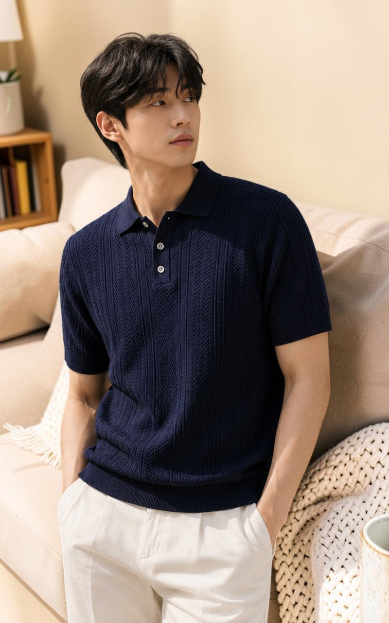 Stretch Short Sleeve Smart Casual Summer Essential