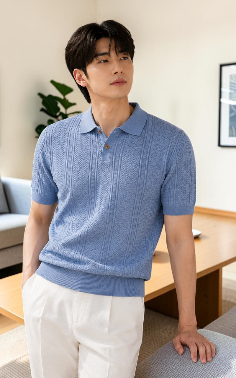 Stretch Short Sleeve Smart Casual Summer Essential